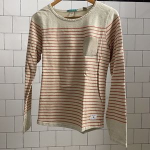 Scotch & Soda Striped Carnaby Surf Crew Shirt